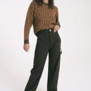 Back Beat Co Hemp Canvas Painter Pant -Chocolate Size S- SOLD OUT online! *NEW*